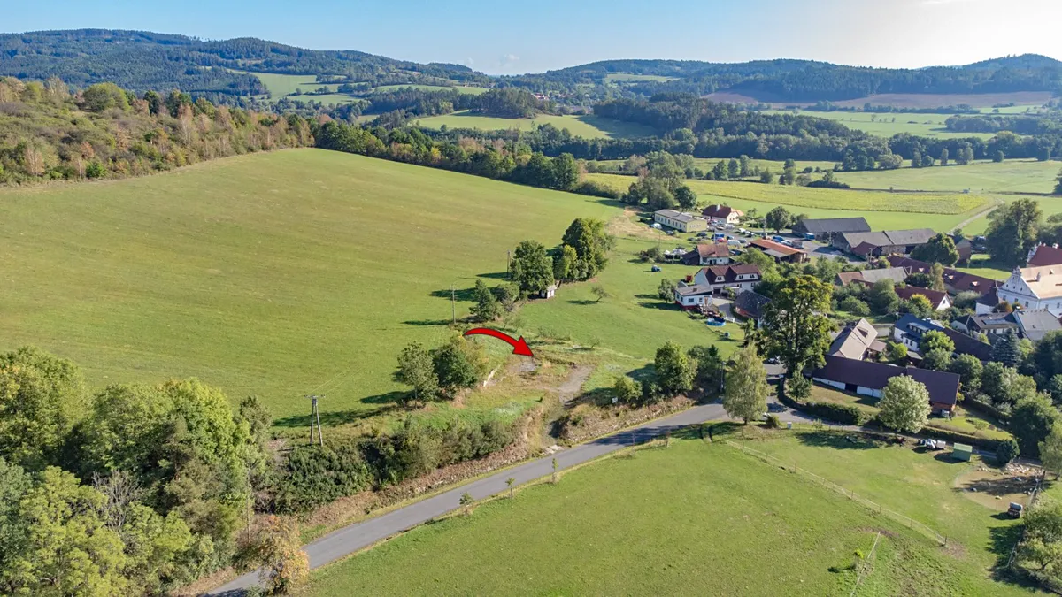 Prodej stavebního pozemku 1629 m²